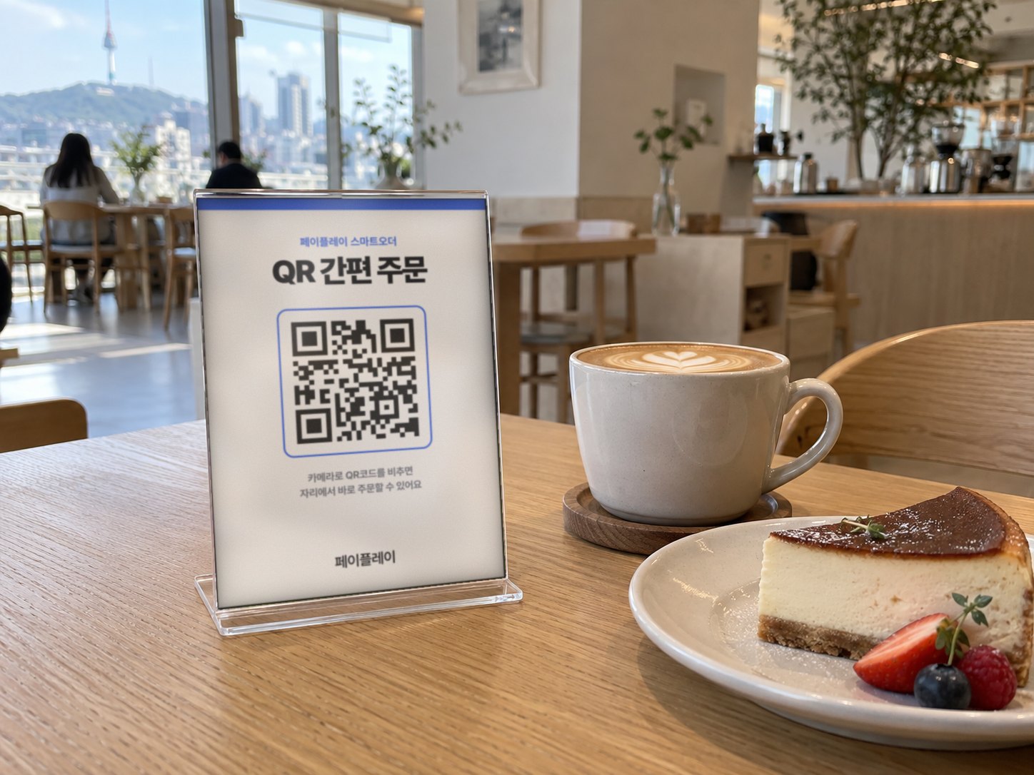테이블 POP 페이플레이 광고 시안
